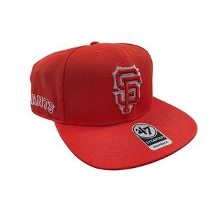 '47 San Francisco Giants Captain Snapback Hat MLB Baseball Cap City Connect NWT‎